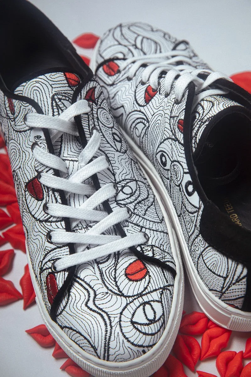 Edward Teeuw Lips Sneaker 