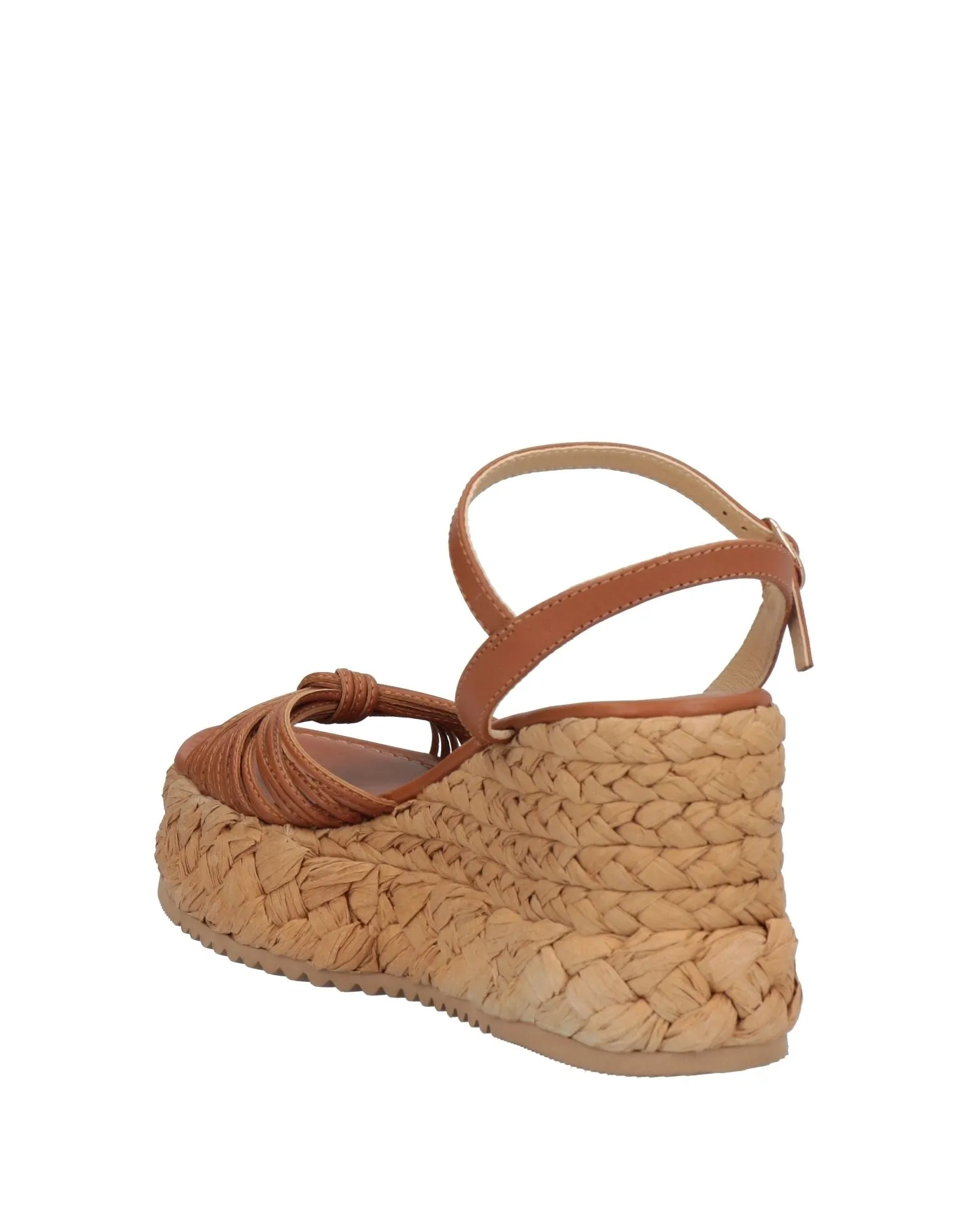 EMANUÉLLE VEE Leather Espadrilles (17380158MS) Woman