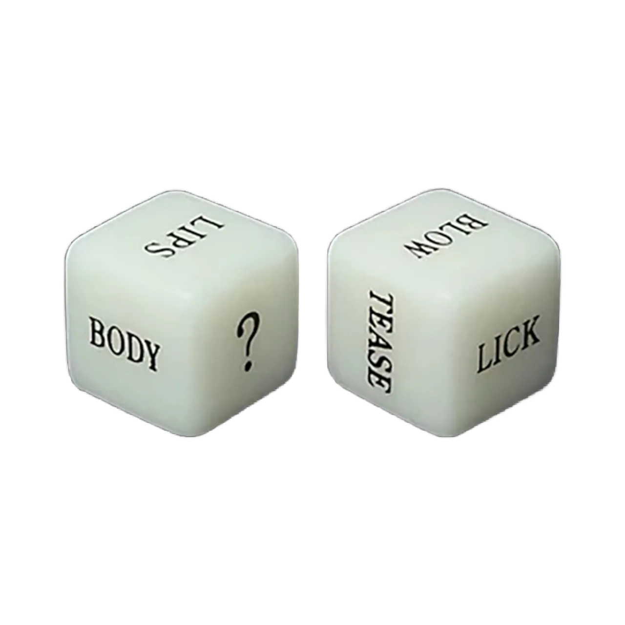 Erotic Dice Glow In The Dark