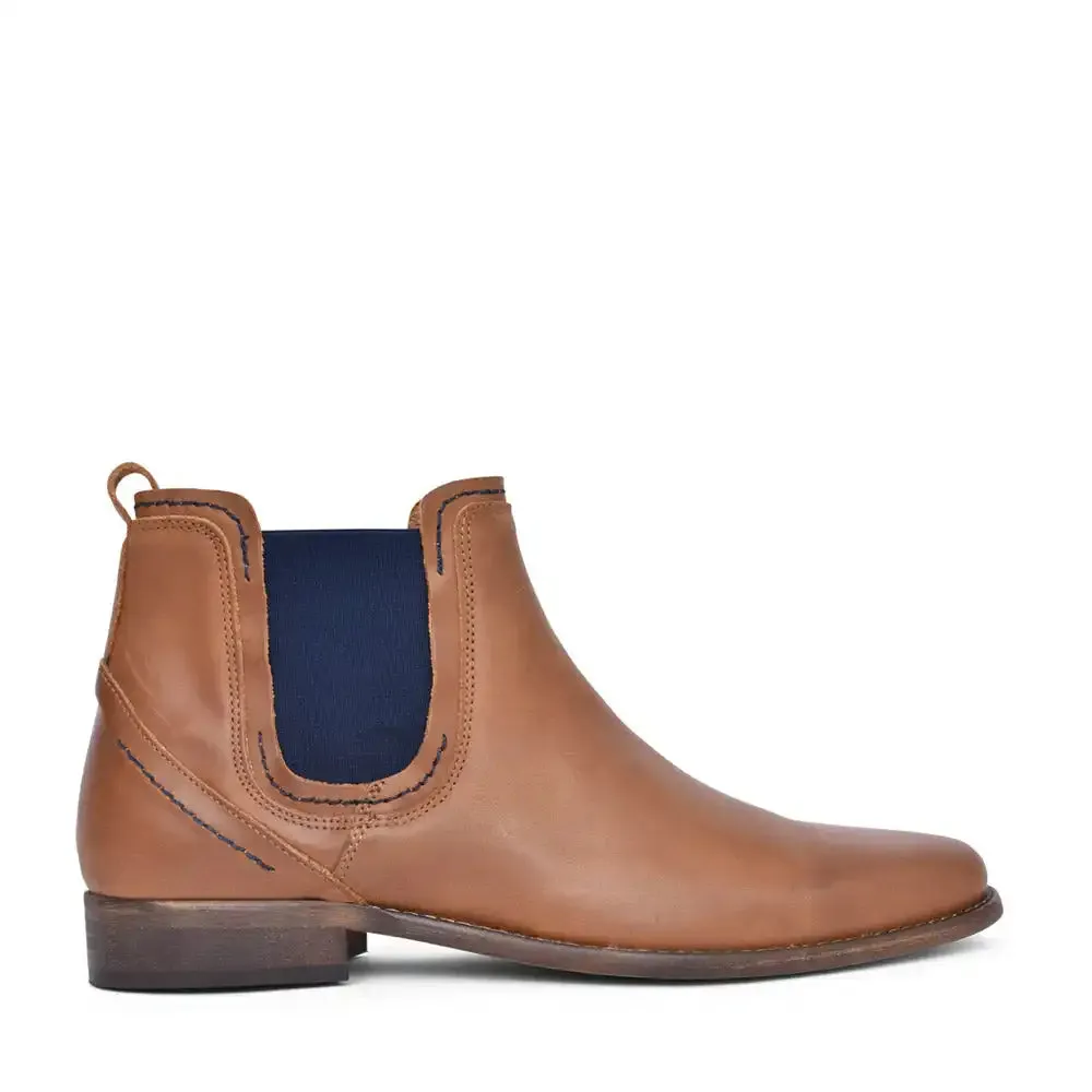 Escape Men's Austin Dealer Chelsea Boots Pop Tan