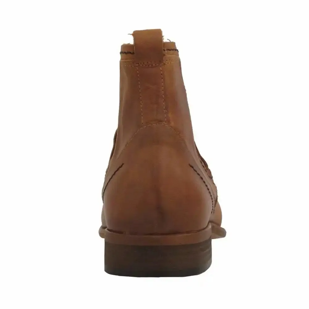 Escape Men's Austin Dealer Chelsea Boots Pop Tan