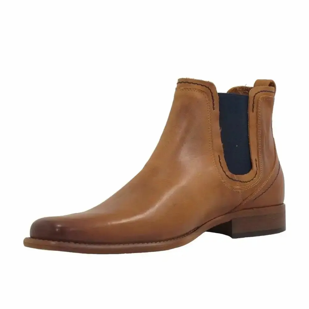 Escape Men's Austin Dealer Chelsea Boots Pop Tan