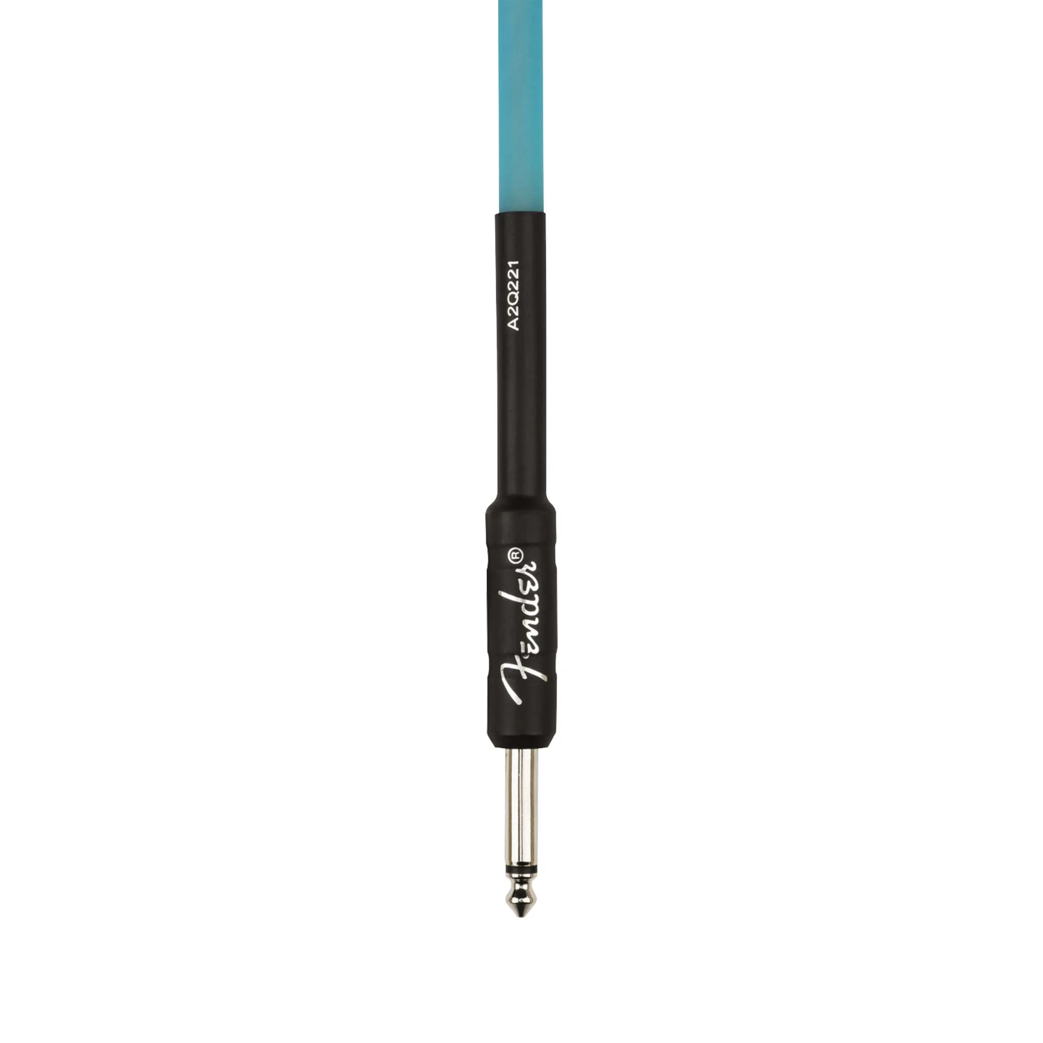 Fender 18.6 FT Professional Series Glow in the Dark Instrument Cable, Blue