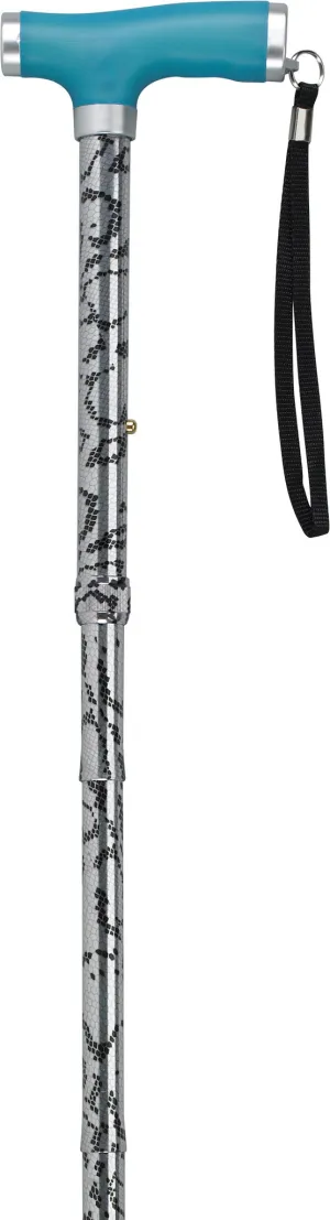 Folding Cane with Silicone Glow N Grip