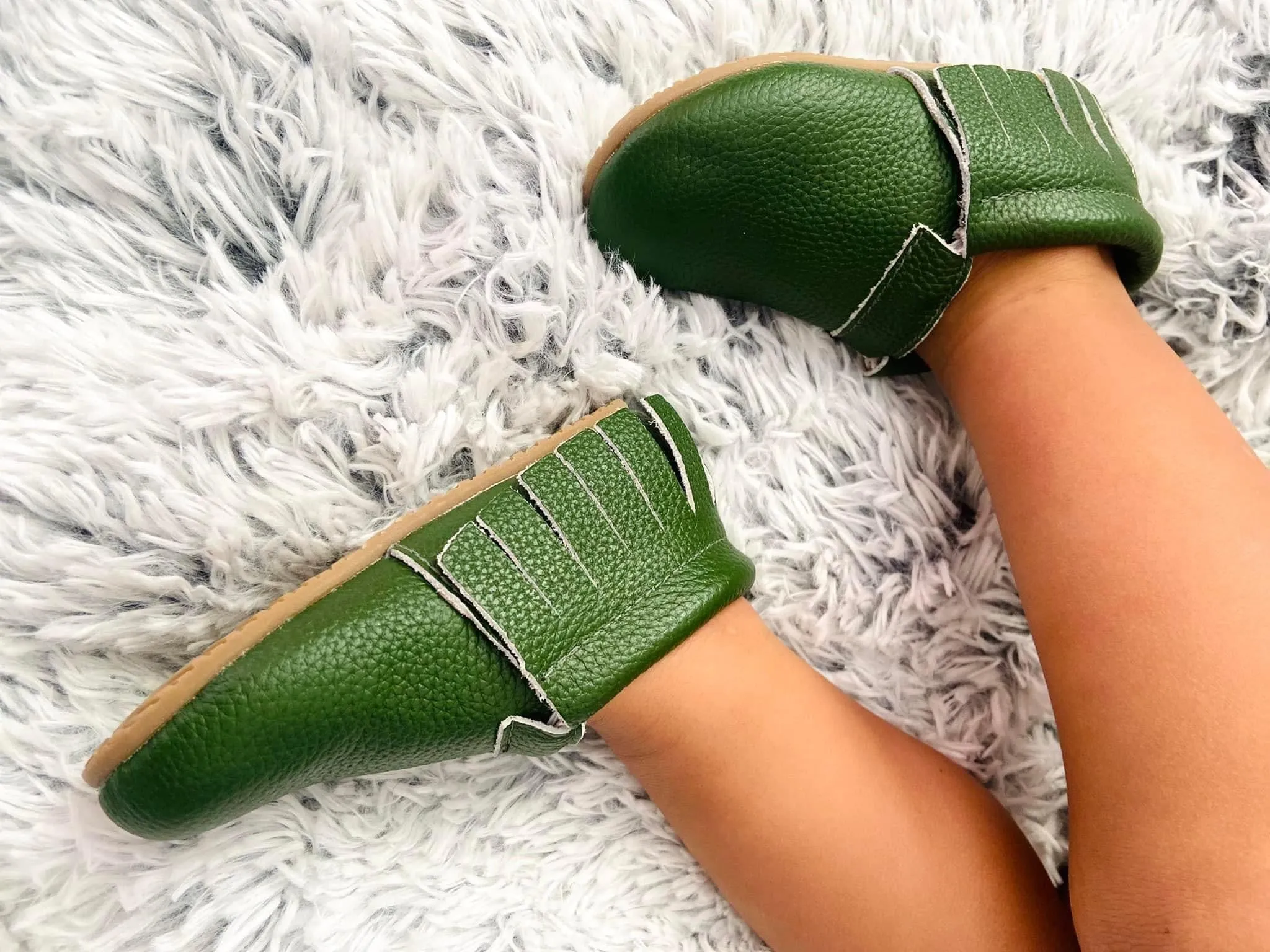Forrest Green Moccasins