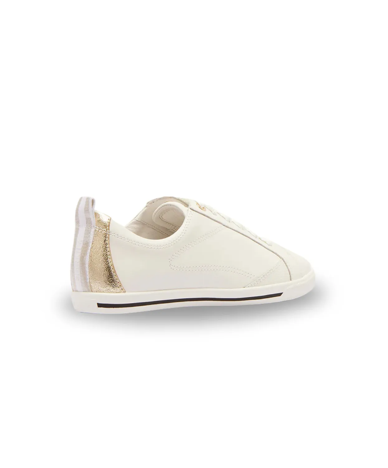 Frankie4 Asher White Gold Sneaker