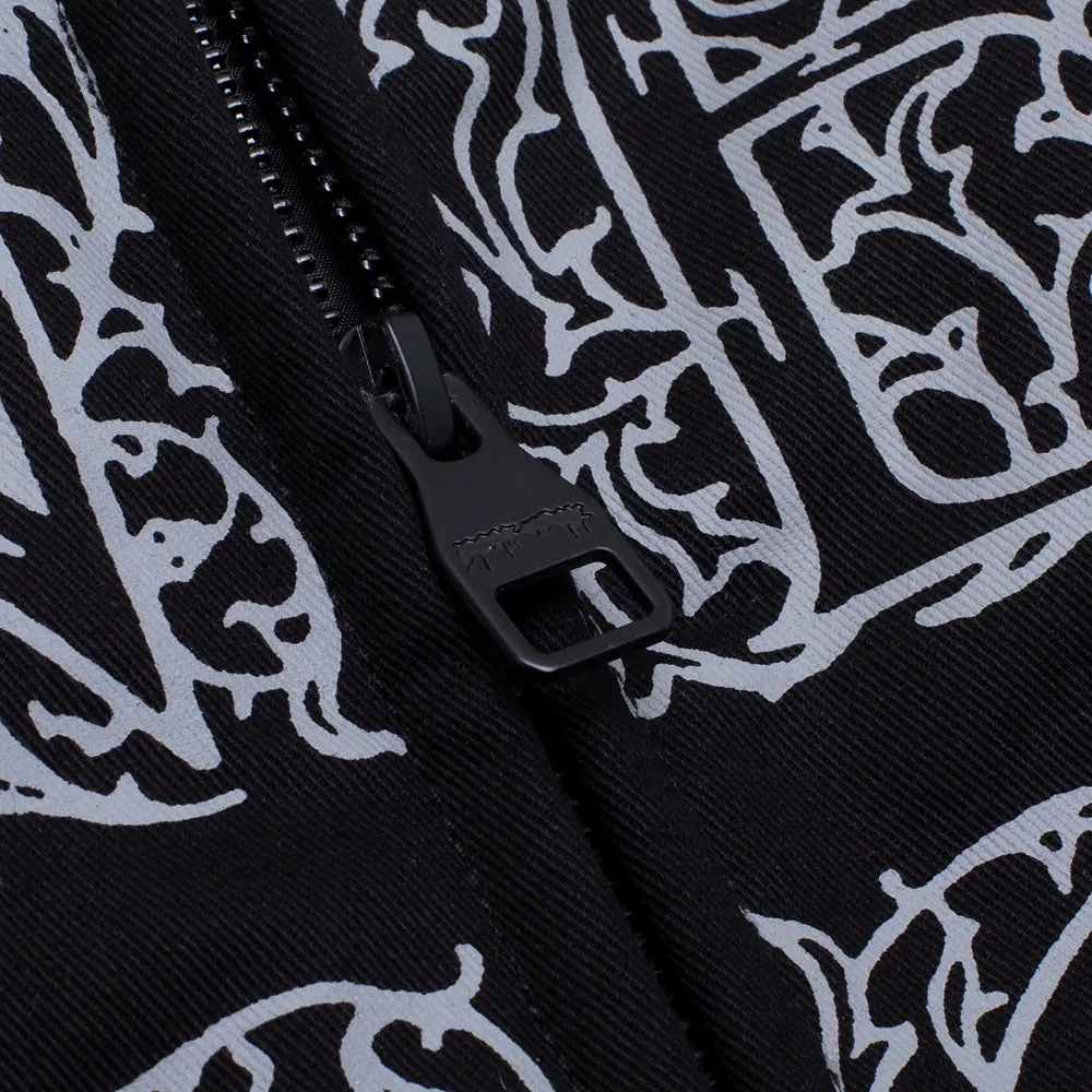 Fucking Awesome Filigree Bomber Jacket Black