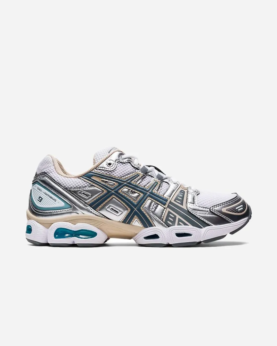 Gel-Nimbus 9 - White/Steel Grey