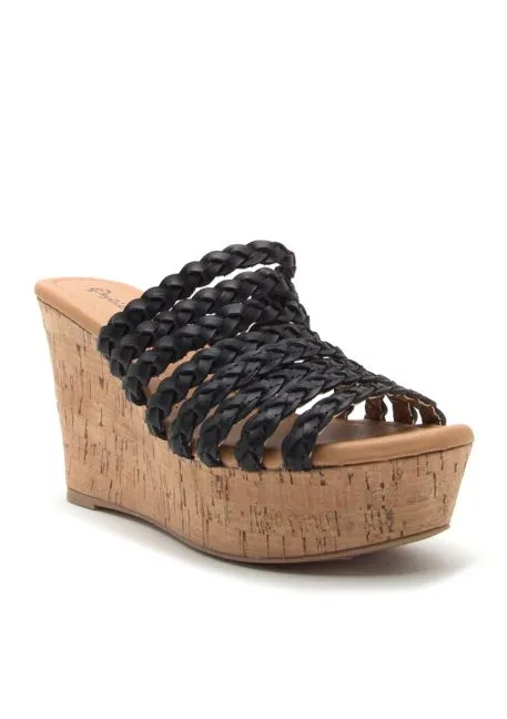 GENERIC ARDOR-118X Strappy Sandal Wedge