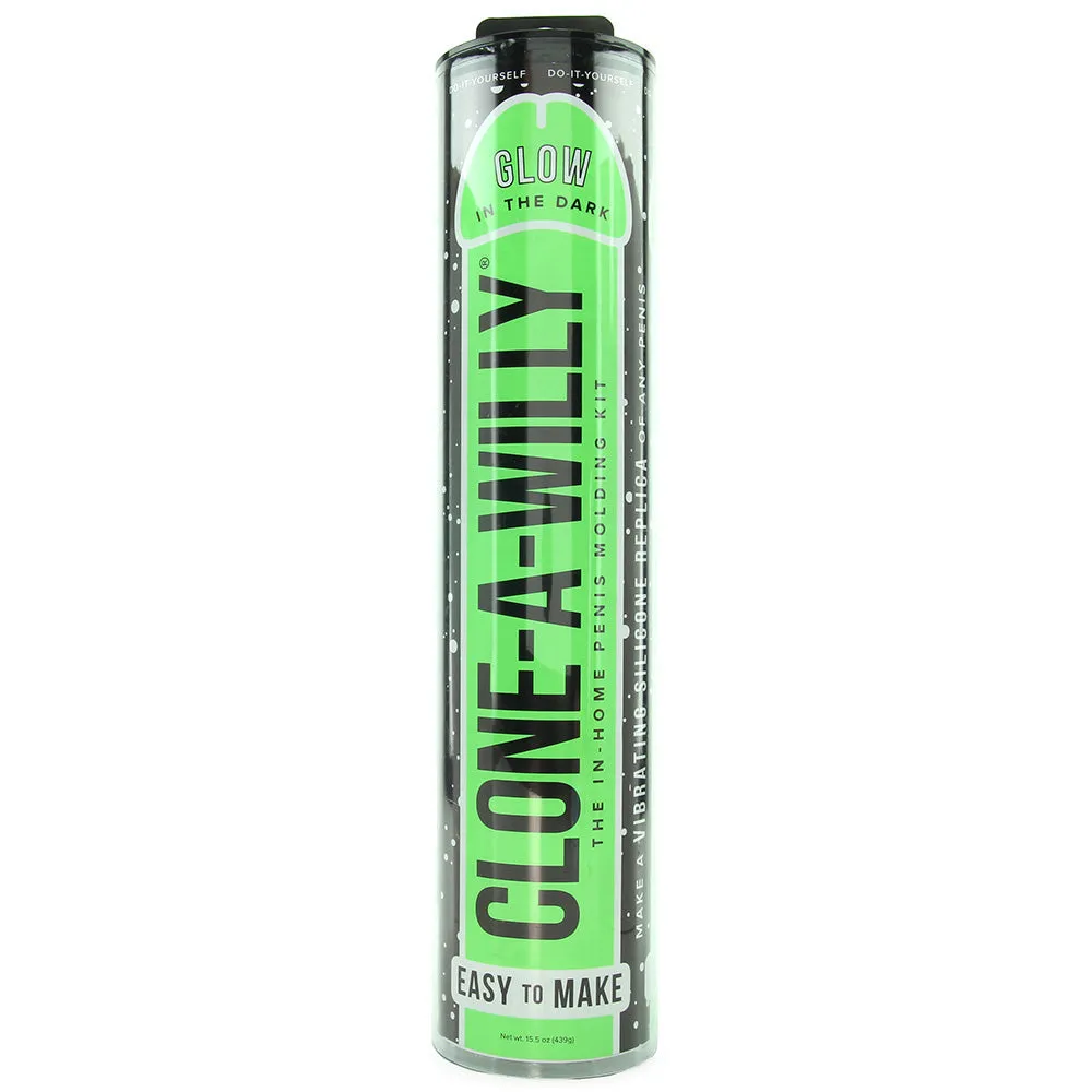 Glow-In-The-Dark Clone-A-Willy Vibrating Kit
