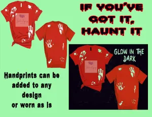 Glow in the Dark Handprints