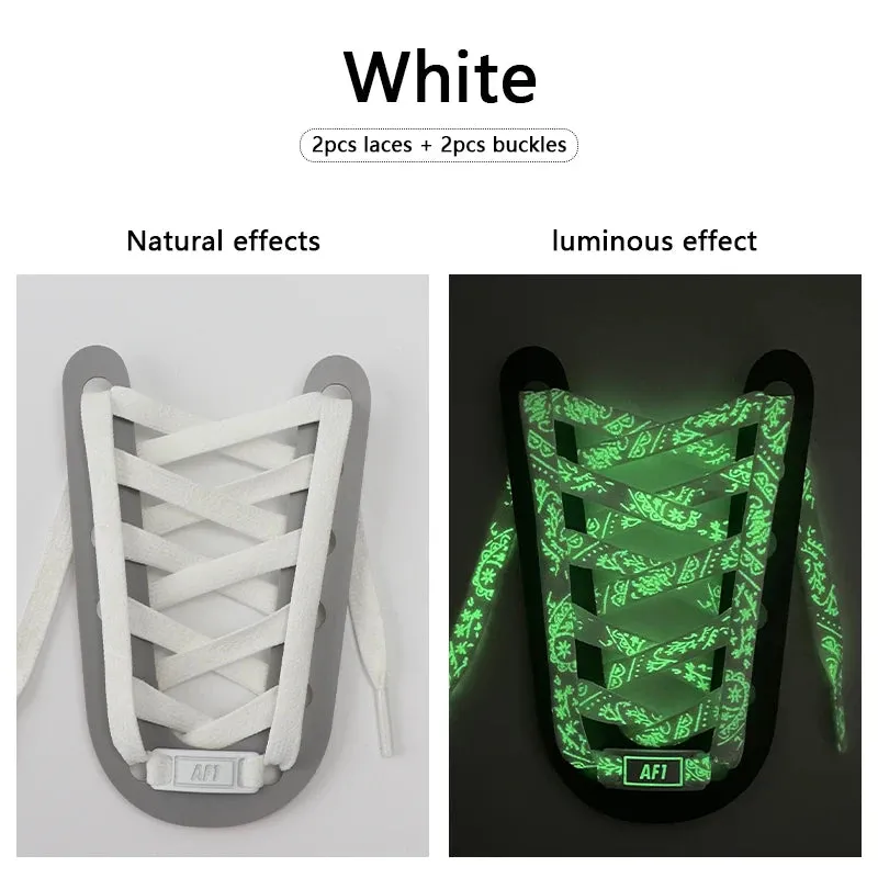 Glow-in-the-Dark Shoelaces for Sneakers