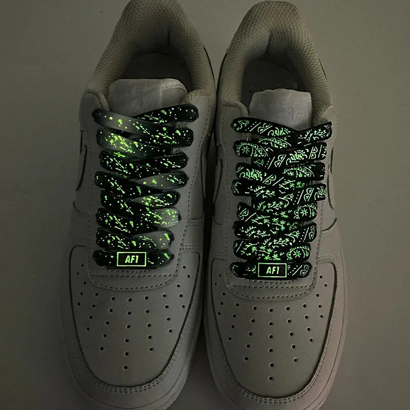 Glow-in-the-Dark Shoelaces for Sneakers