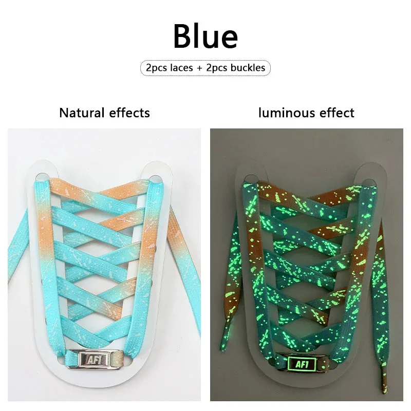 Glow-in-the-Dark Shoelaces for Sneakers