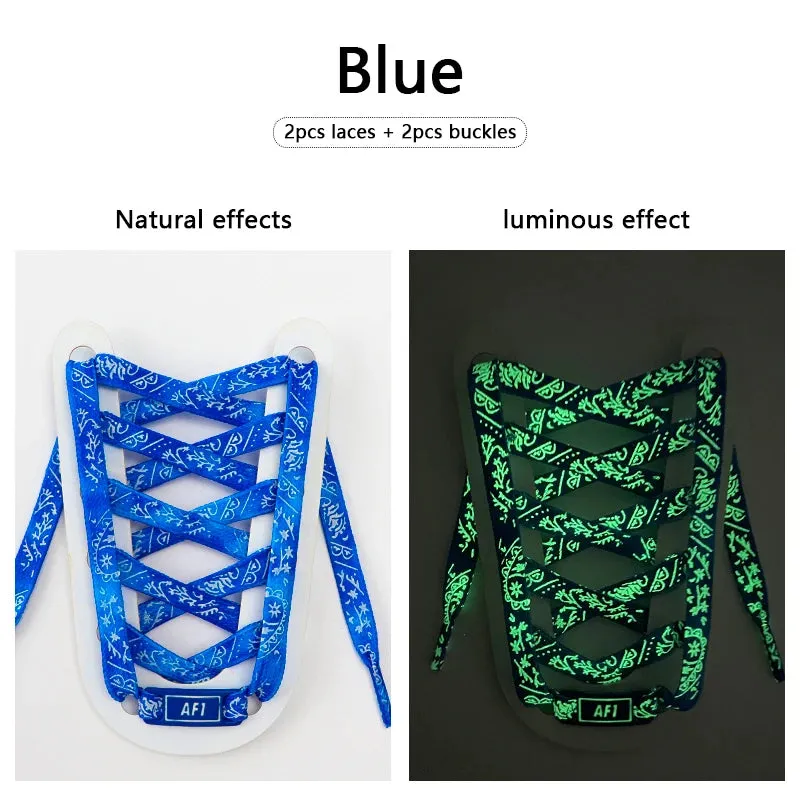 Glow-in-the-Dark Shoelaces for Sneakers