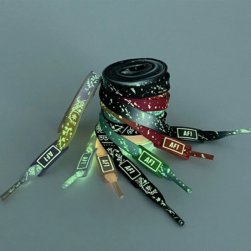 Glow-in-the-Dark Shoelaces for Sneakers