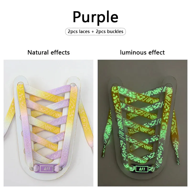Glow-in-the-Dark Shoelaces for Sneakers