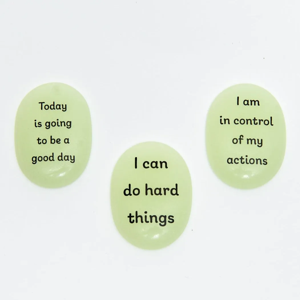 Glow In the Dark Worry Stone | Manage kids anxiety and stress