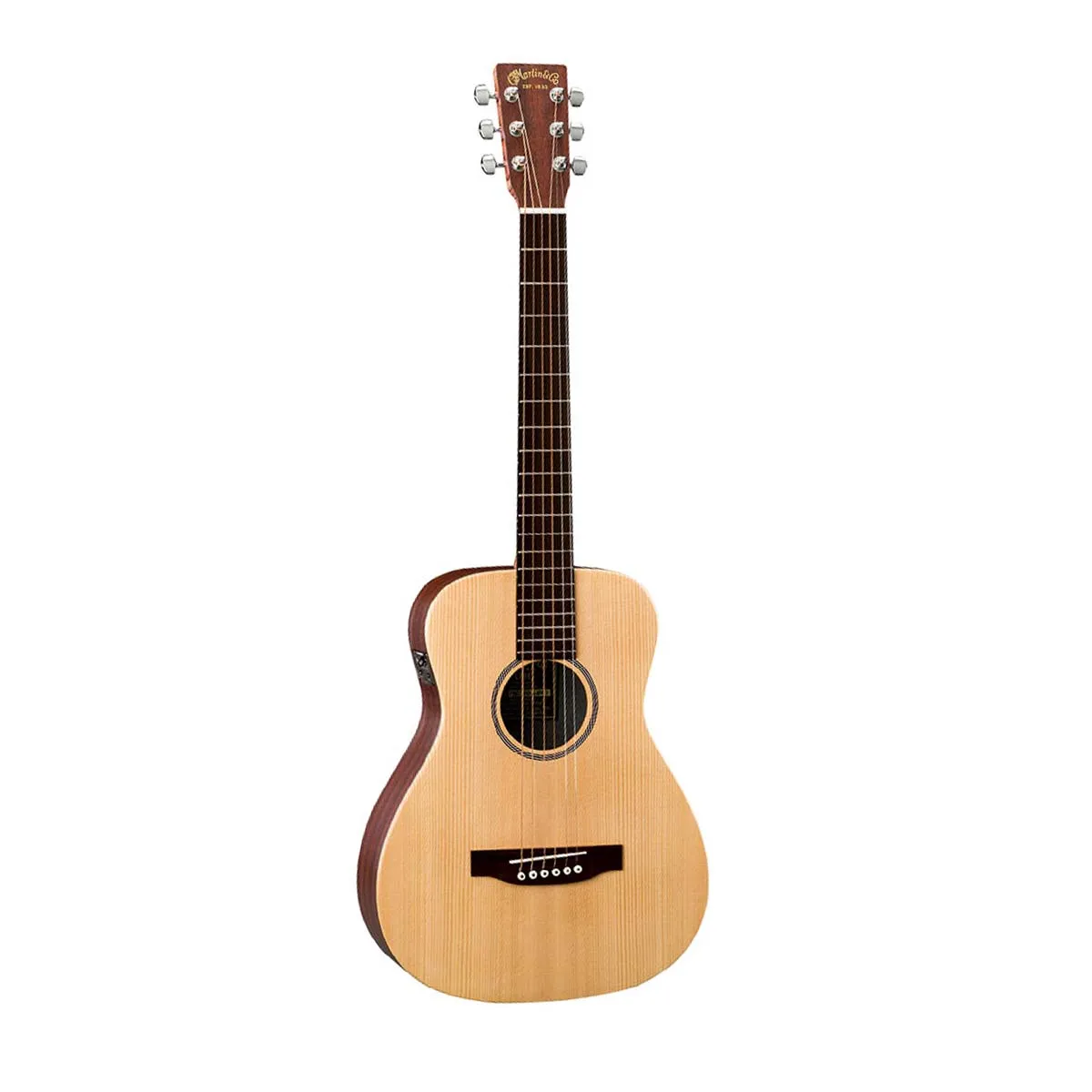 GUITARRA ELECTROACUSTICA MARTIN CUERDAS ACERO LITTLE LX1E CON ESTUCHE