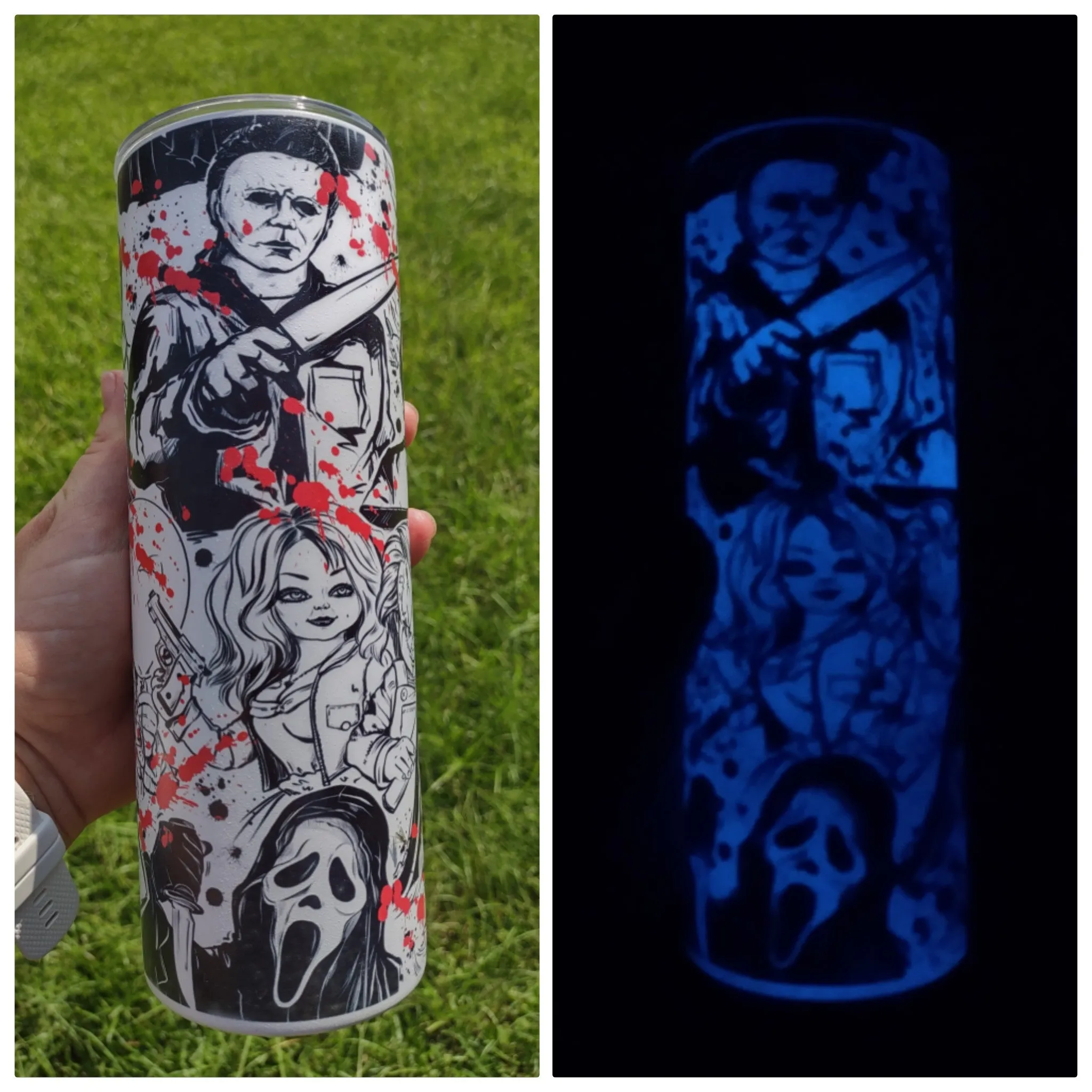 Halloween Glow in the Dark Tumbler