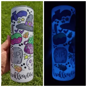 Halloween Is My Favorite Glow in the Dark Tumbler