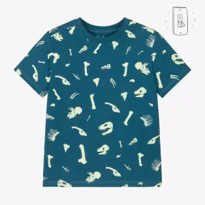 Hatley Dino Fossils Glow in the Dark Printed Tee