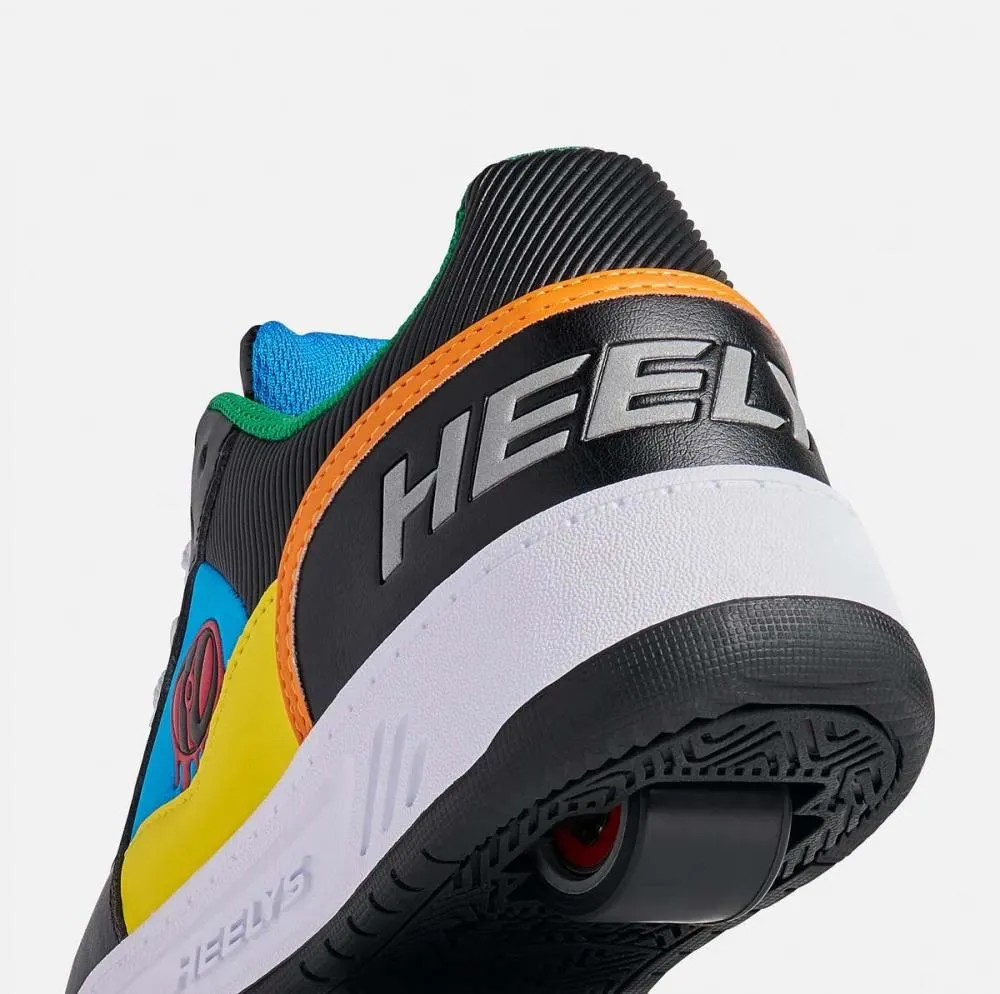 Heelys Rezerve Low - Black / Red / Cyan / Yellow