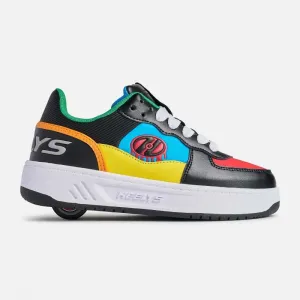 Heelys Rezerve Low - Black / Red / Cyan / Yellow