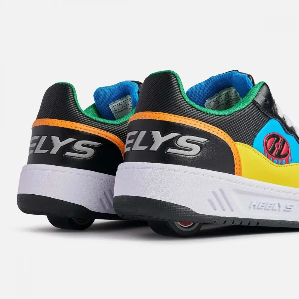 Heelys Rezerve Low - Black / Red / Cyan / Yellow