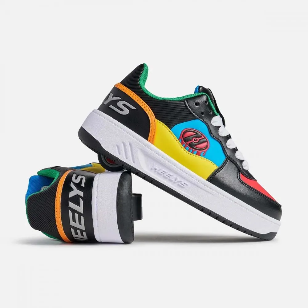 Heelys Rezerve Low - Black / Red / Cyan / Yellow