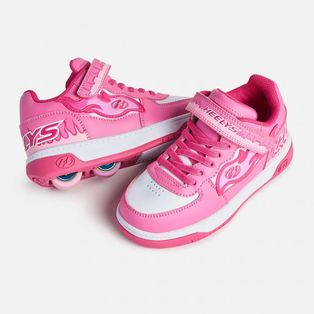 Heelys Rezerve Low X2 - Pink / Hot Pink / White