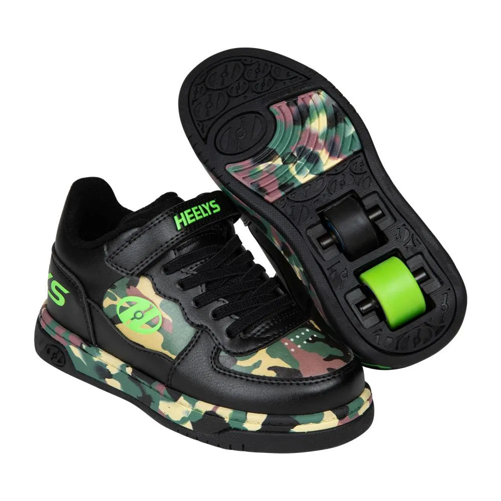 Heelys X2 Reserve Low X2 Black / Camo / Green