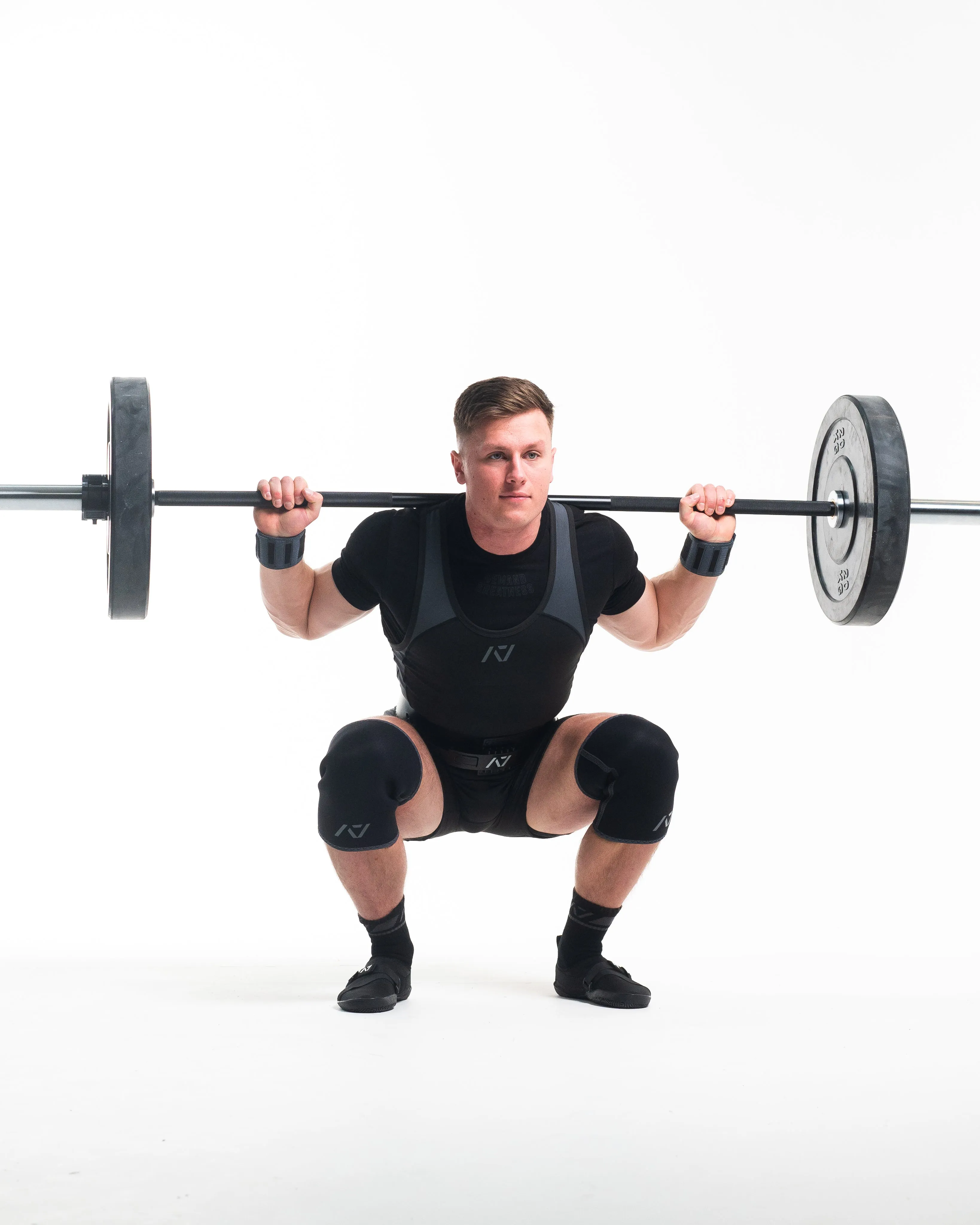 Hourglass Knee Sleeves - IPF Approved - Shadow Stone