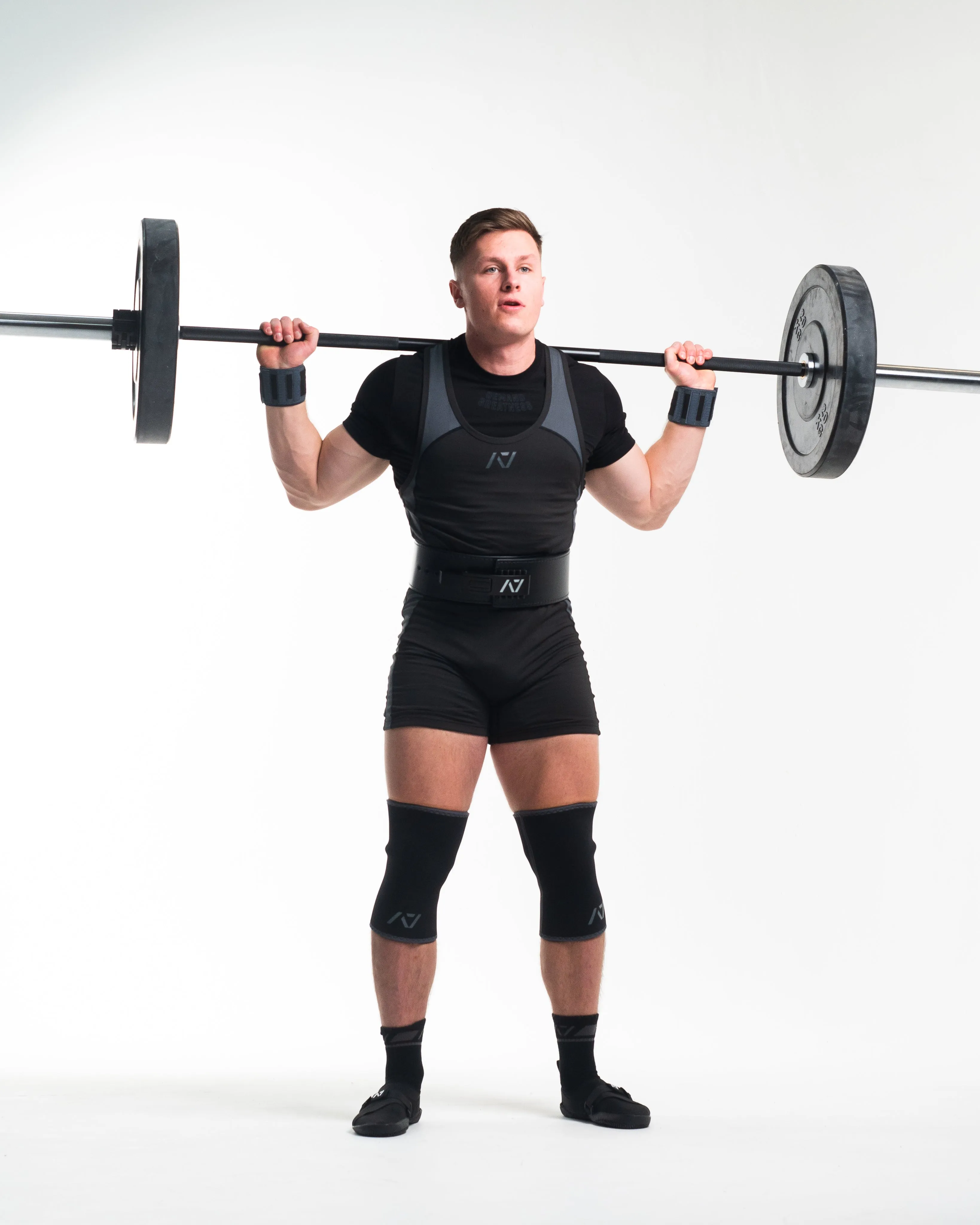Hourglass Knee Sleeves - IPF Approved - Shadow Stone