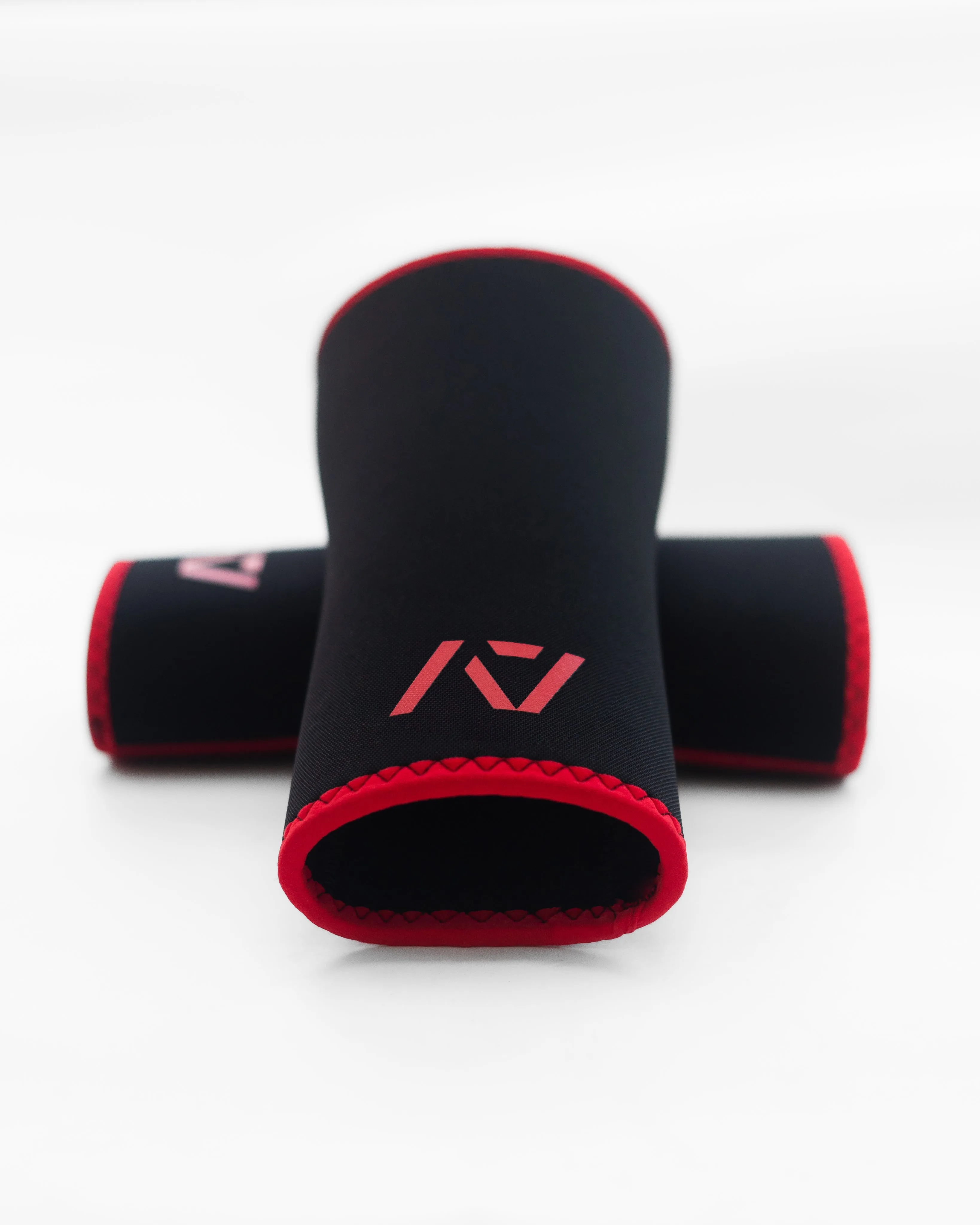 Hourglass Knee Sleeves - Red Dawn
