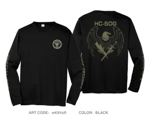 Hudson County Special Operations Group Hi-Tech Performance Unisex LS Tee - wK9VzR