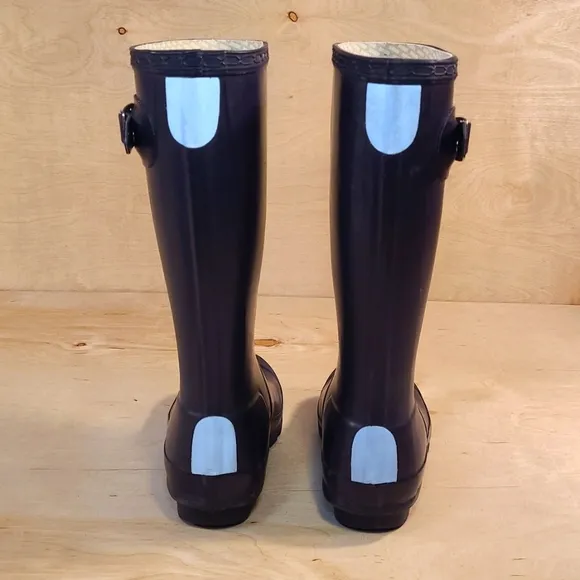 Hunter Original Purple Rubber Rain Boots