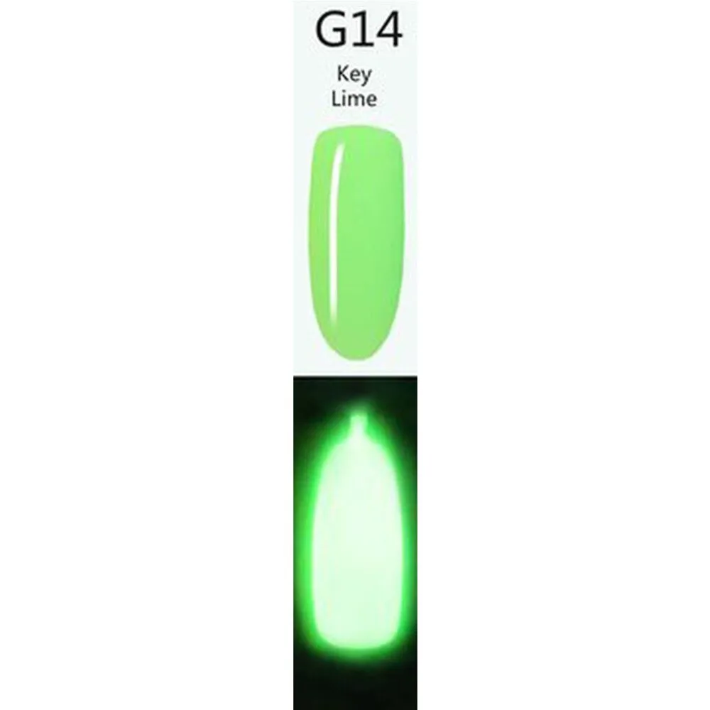 iGel LB Glow-in-the-Dark Gel Color - #G14 Key Lime / 0.6 oz.
