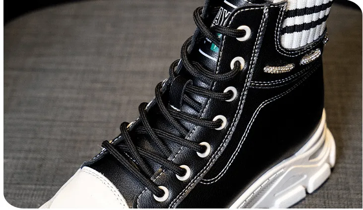 Increasing British Casual Women's Boots Ins Trend Students