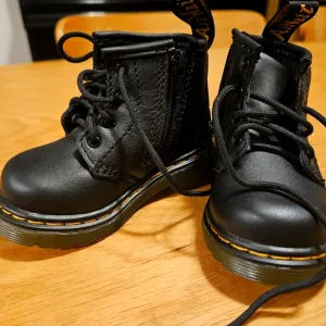 Infant Doc Martins: 1460 Softy T Leather Lace Up