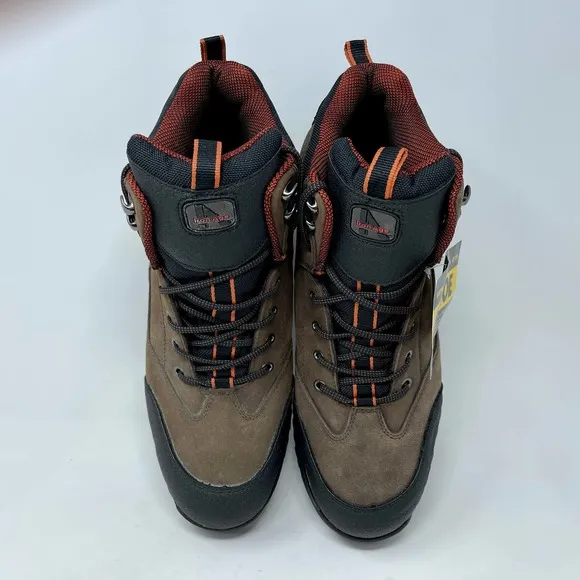 Iron Age Dozer Steel Toe New Leather Work Boots Brown Black Mens 13 S1228-1251