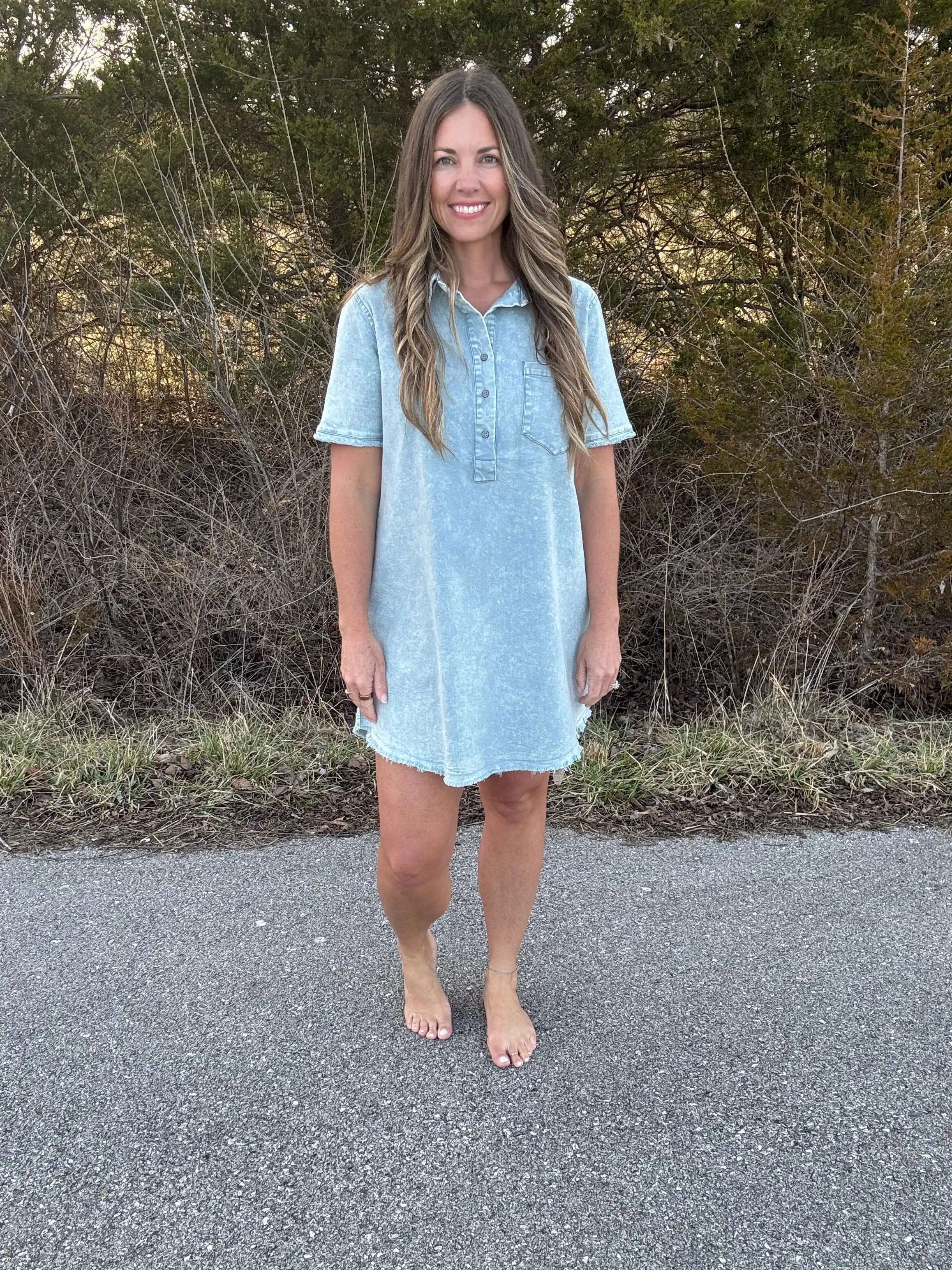 Jessi Denim Twill Dress