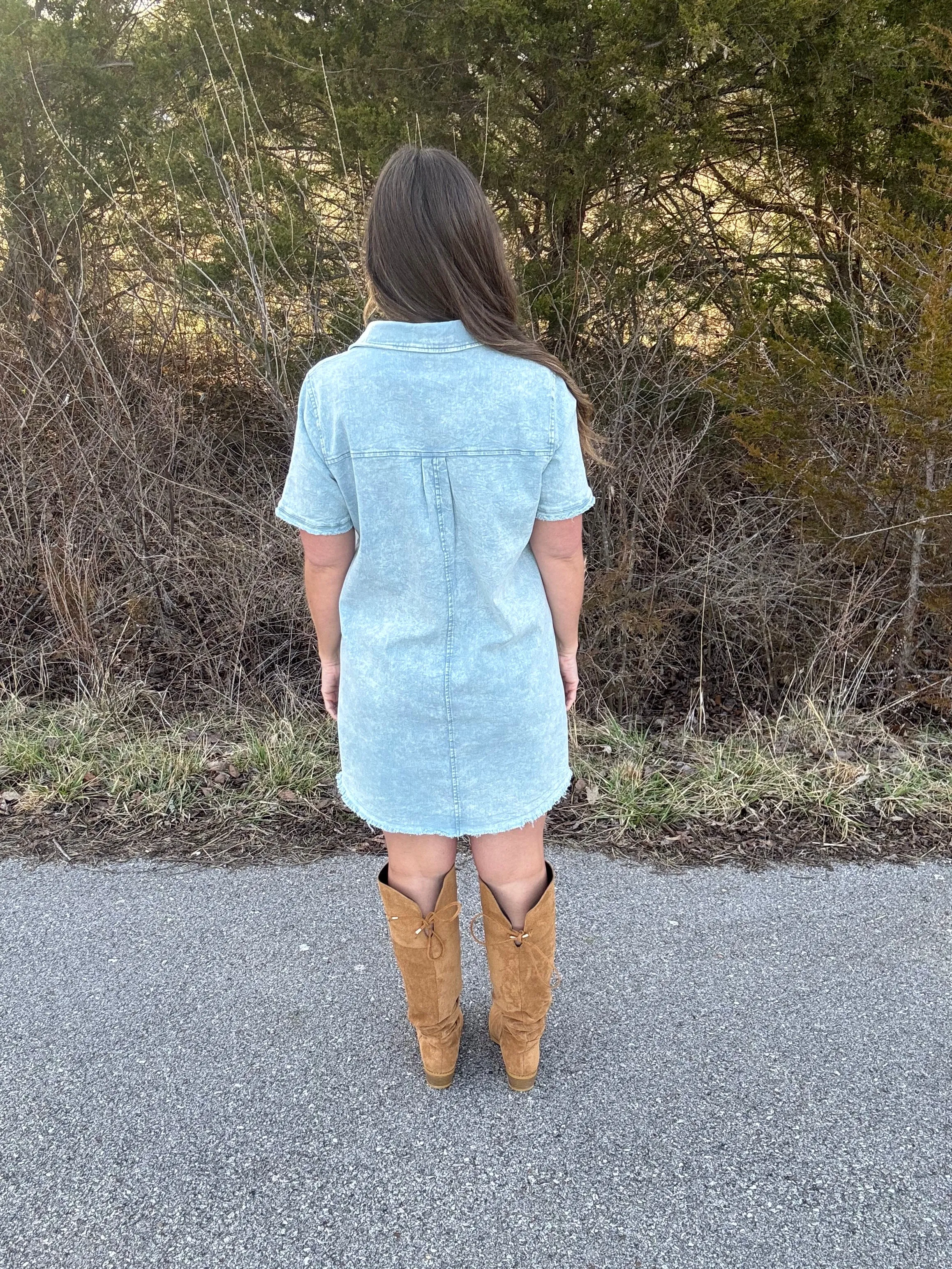Jessi Denim Twill Dress