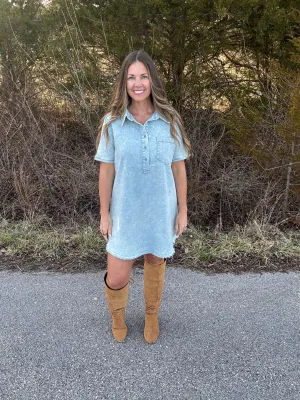 Jessi Denim Twill Dress