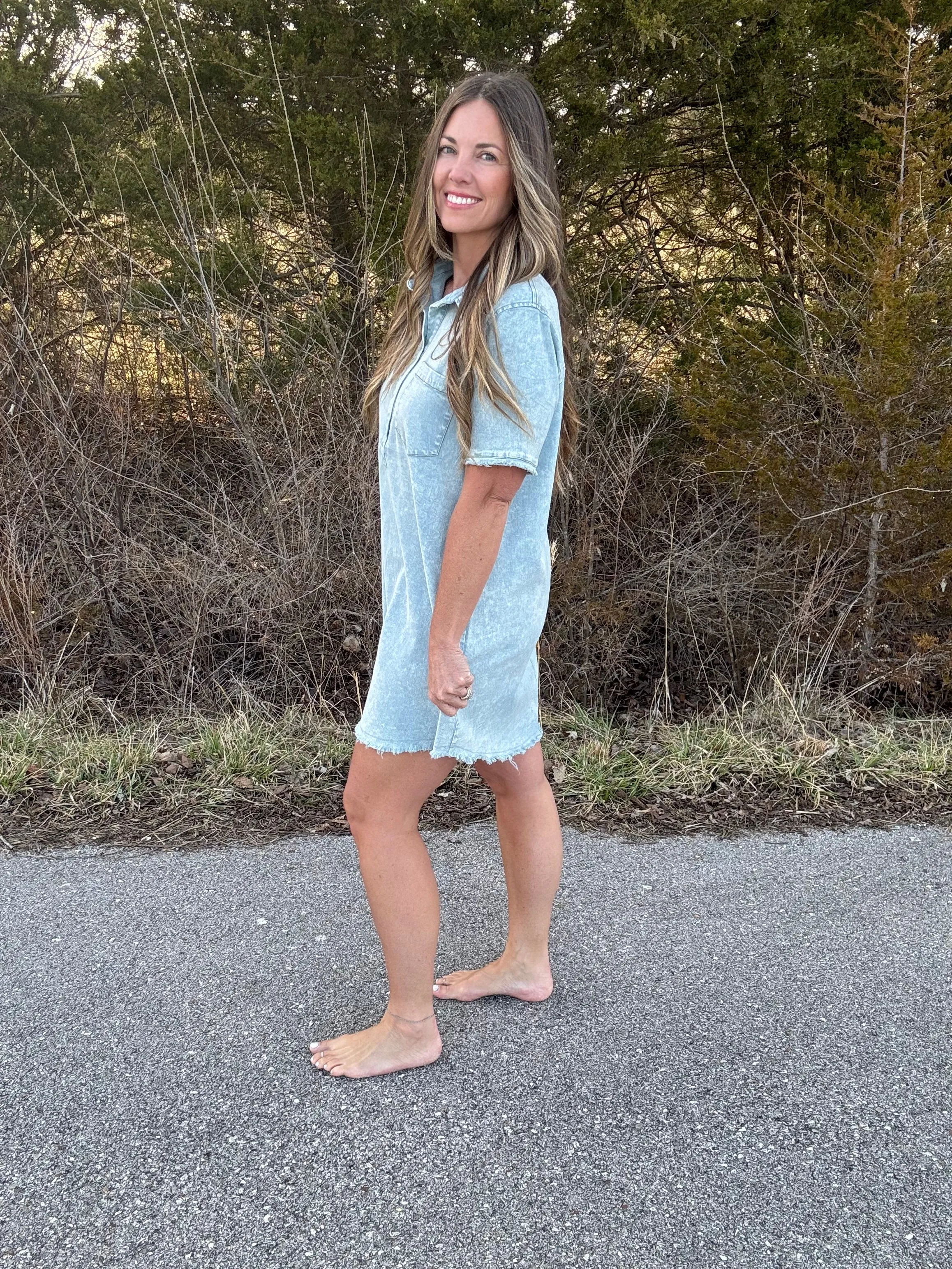 Jessi Denim Twill Dress