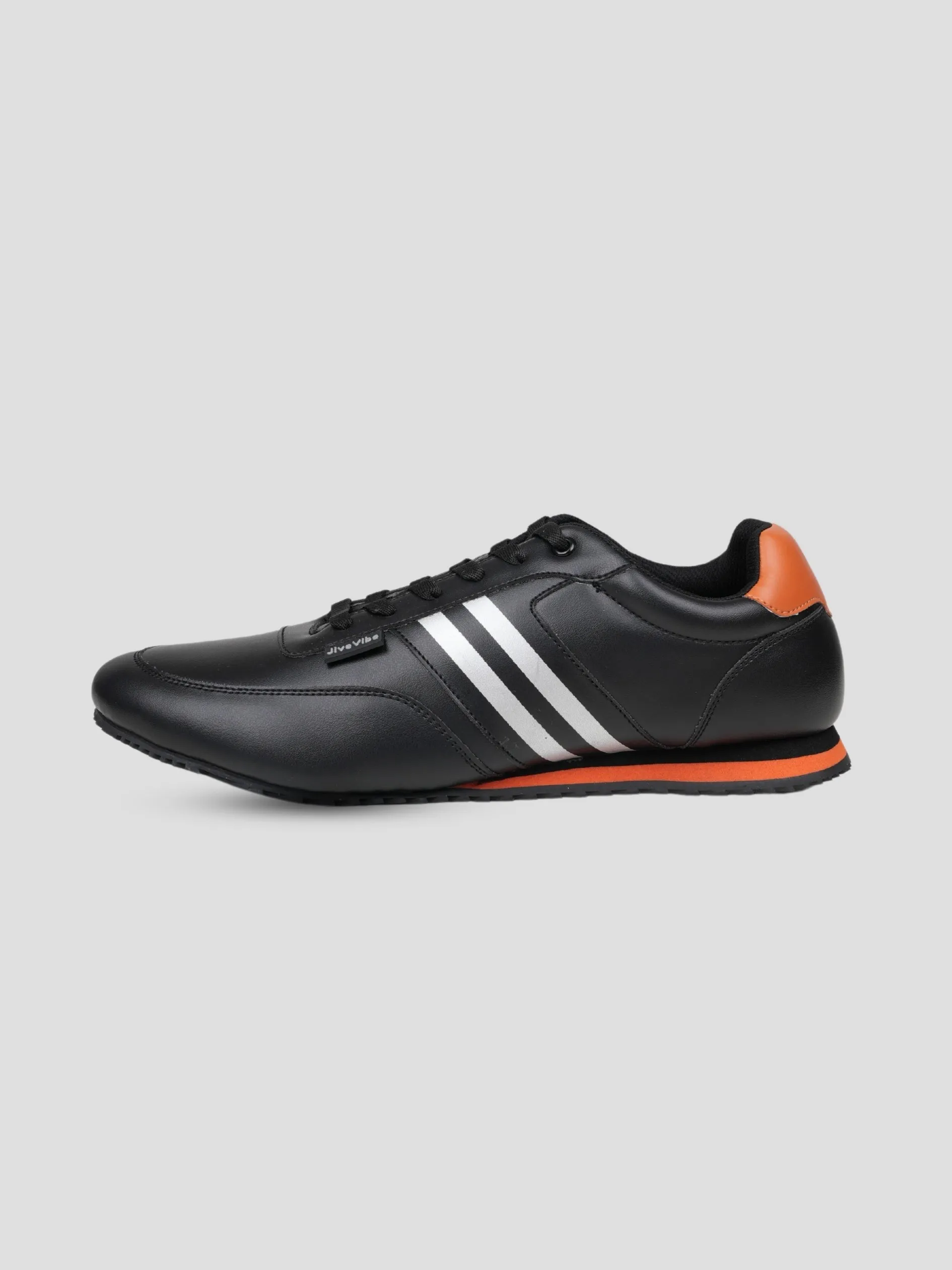 JiveVibe Men's Lace-Up Sneakers – Stylish & Comfortable