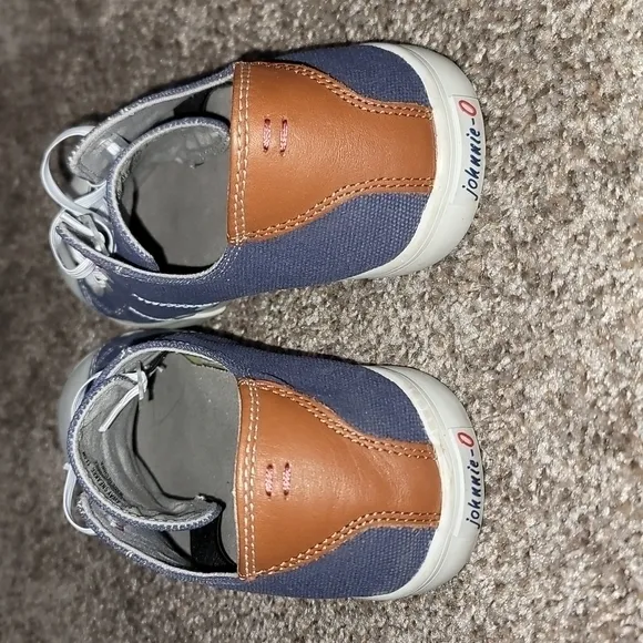 Johnnie-O Sail Away Sneakers Like New Blue/White Size‎ 11.5M