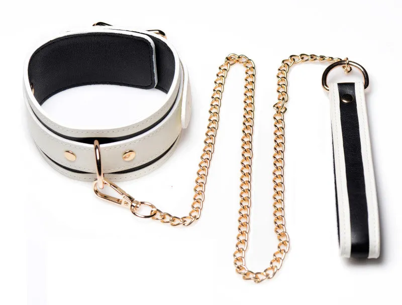 Kink in the Dark Glowing Collar With Leash