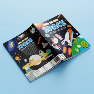 Know and Glow Space Sticker Activities