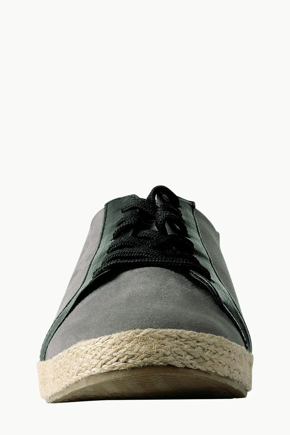 Lace-Up Suede Espadrilles